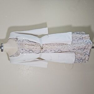 VDP Club 100% Silk Dress and Sweater Midi Dress.